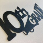 School GRADE Laser Cut DieCut Scrapbook Title - Image 8