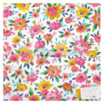 Paige Evans Blooming Wild SPECIALITY PAPER 12"X12" Foil On Printed Acetate - Image 2