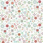Crafters Companion SNOWFLAKE SWIRLS 12X12 Paper Pad 32pc - Image 2