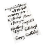 Kelly Creates TRACEABLE SENTIMENTS Stamps 12pc - Image 3
