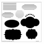 Crafter's Workshop JOURNALING BLURBS Template 12"X12"