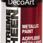 DecoArt Extreme Sheen RUBY Metallic Acrylic Paint 2oz