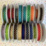 Creative 1/2" POLKA DOT RIBBON Trim 1 yard yd