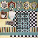 Premade SHES ON THE MOVE (5) 12”X12” Scrapbook Pages - Image 3