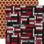 Echo Park BASKETBALL 12"X12" Scrapbook Collection Kit - Image 5