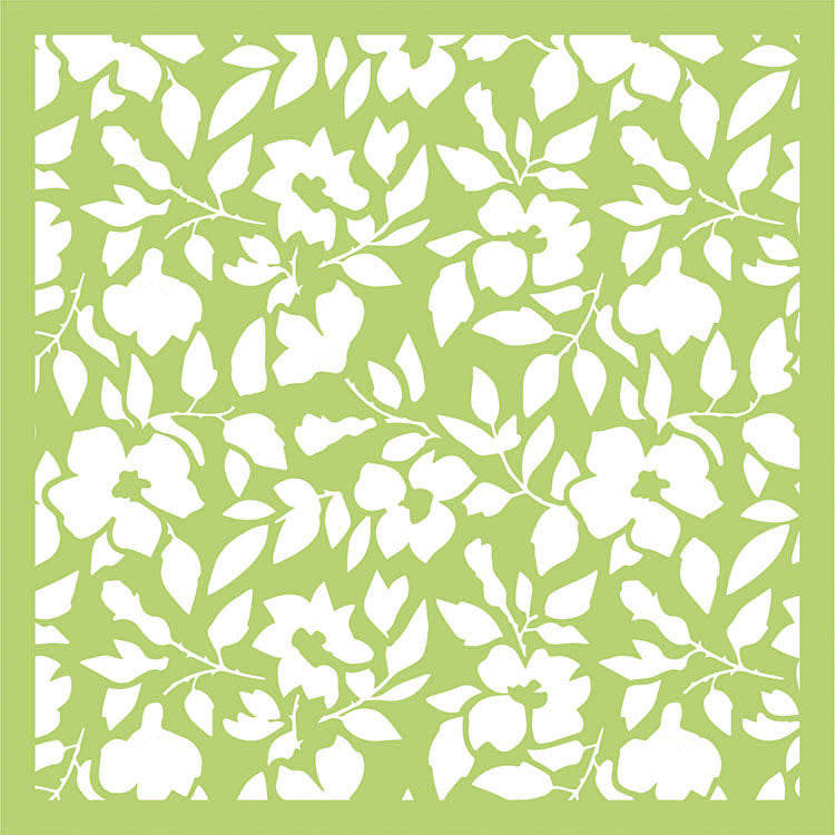 32D0F4F7-55FB-4203-AF94-273ED419CDD3.jpg Kaisercraft Designer Template AUTUMN 6"X6" Stencil - Image 1