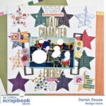Shimelle Main Character Energy ZOOM IN 12"X12" Scrapbook Paper - Image 2