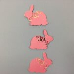 RABBITS Custom Scrapbook Die Cuts