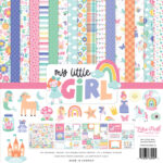 Echo Park MY LITTLE GIRL Collection Kit 12”X12” 13pc
