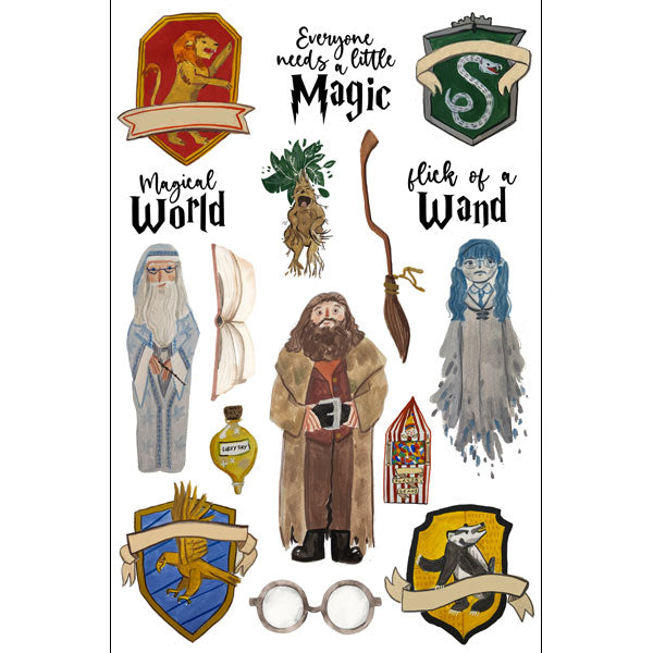 33D26D94-361C-418C-B88E-6129AA1BCA5C.jpg Scrapbook Customs WITCH & WIZARD #2 Laser Die Cut-Outs - Image 1