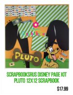Scrapbooksrus Page Kit Like PLUTO 12X12 Scrapbook - Image 2