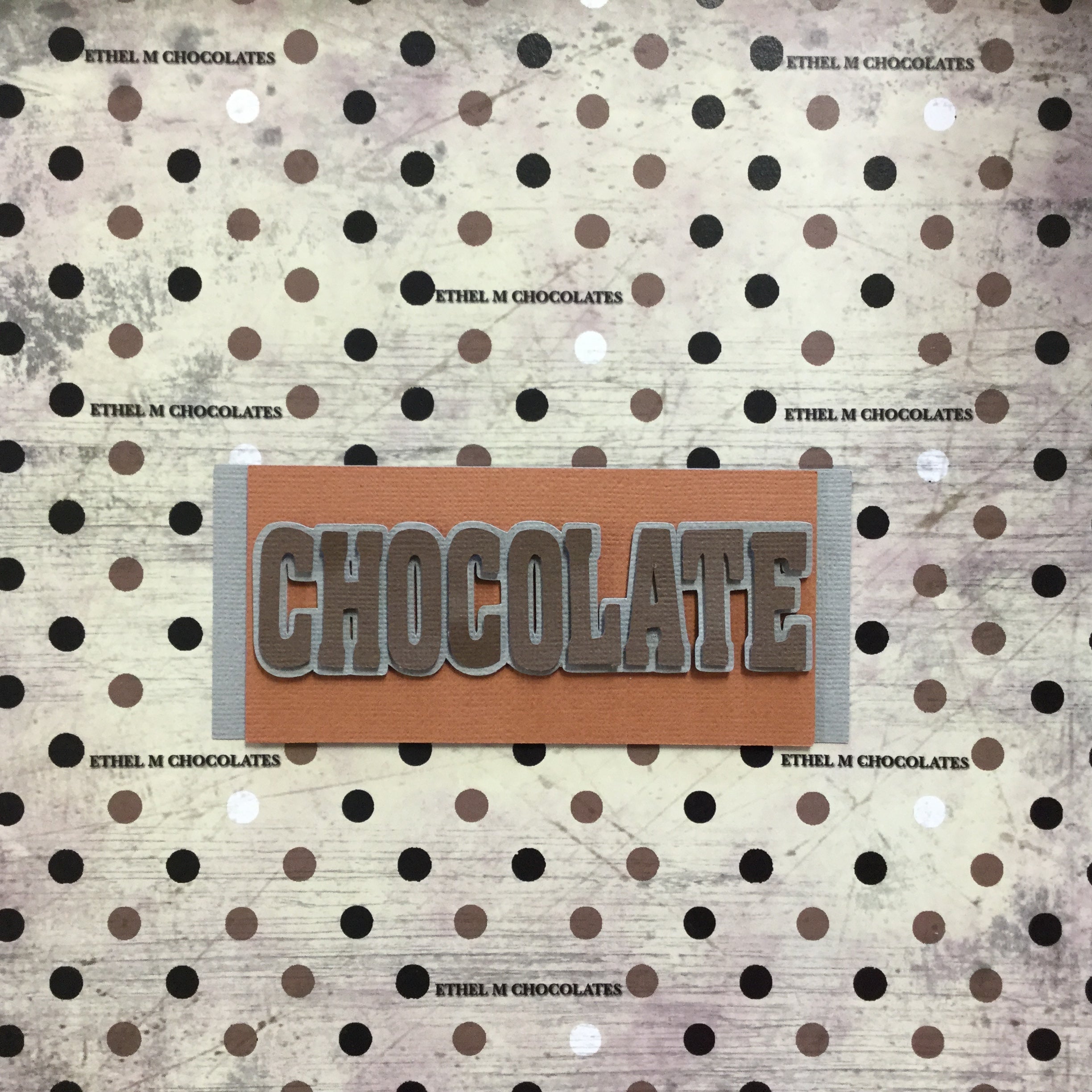 34011010-7907-4506-9A60-1339D478D8C2.jpg Ethel M CHOCOLATE BAR Scrapbook Die Cuts - Image 1