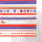 Dream Street Papers MJ - DOODLE DANDY 12"X12" Scrapbook Paper