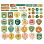 Simple Stories TRAIL MIX Patches Bits 46pc - Image 2