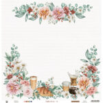 P13 COFFEE BREAK 06 12"X12" Breakfast Scrapbook Paper - Image 2