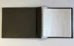Postbound Album BLACK FLORAL BORDER 6"X6" Scrapbook Memory Book - Image 3