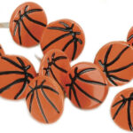Eyelet Outlet BASKETBALL Brads 12pc