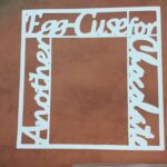Page Frame ANOTHER EXCUSE CHOCOLATE Easter 12"X12" Overlay