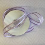 May Arts 5/8" Sheer Organza Satin Gold Edge Ribbon 1 yard - Image 17