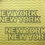 NEW YORK NEW YORK Casino Title Overlay Laser Cuts Black