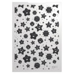 Tonic Studios A Very Festive Fayer CUTESY STARS Embossing Folder - Image 3