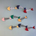 FISH BONES Pet Custom Scrapbook Die Cuts - Image 5
