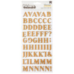 American Crafts Thickers CHARMED CHRONICLES Foam Letter Stickers