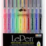 Marvy Uchida LePEN NEON MARKER SET 10pc