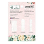 P13 FLOWERISH Ephemera Tickets Paper diecuts 9pc - Image 2