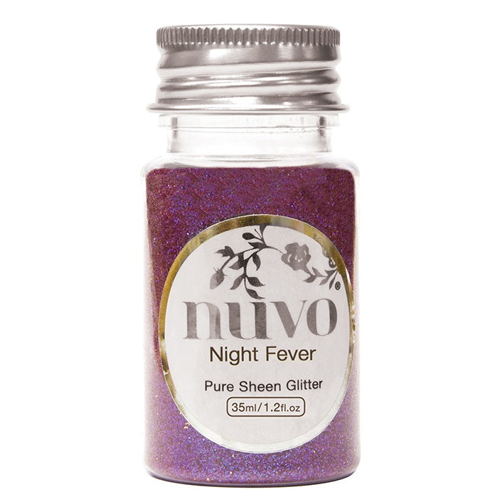 379796PK.jpg Nuvo Pure Sheen Glitter NIGHT FEVER Bottle - Image 1