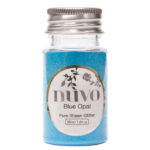 Nuvo Pure Sheen Glitter BLUE OPAL Bottle