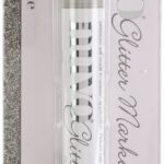 Nuvo Glitter Marker URBAN GRAPHITE Water-based Pen