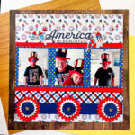 American Crafts Thickers FLAGS FRILLS Foam Phrase Stickers - Image 5