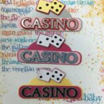 CASINO Vegas Scrapbook Die Cuts