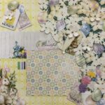 Bo Bunny BEAUTIFUL COTTONTAIL Single Layout Page Kit
