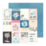 Bea Valint SMILES FOR MILES 12”X12” Scrapbook Paper - Image 4