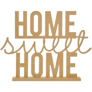 390AC262-452A-4C18-B4DB-76C6C0E4D3BA.jpeg Kaisercraft HOME SWEET HOME 3D Wood Wall Art - Image 1