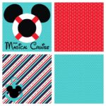 Scrapbook Customs MAGICAL CRUISE 12”X12” Paper Pack 4pc - Image 8