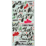 49 and Market Vicki Boutin MISTLETOE & MEMORIES Puffy Stickers - Image 2