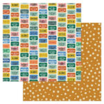 AC COAST TO COAST 12"X12" PAPER PAD Scrapbook 24 Sheets - Image 4