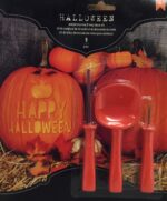 American Crafts Halloween PUMPKIN CARVING & VINYL DECOR KIT 9pc - Image 3