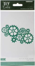 Kaisercraft DIY Cuts COGS TEXTURE Decorative Dies