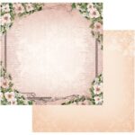 Couture Creations Vintage Rose Garden ROUGE DAMASK 12"X12" Cardstock Paper - Image 2
