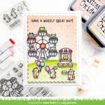 Lawn Fawn WHEELY GREAT DAY Stamp & Die Set - Image 8