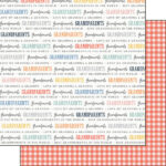 Scrapbook Customs FAMILY PRIDE 12"X12" Scrapbook Paper - Image 25