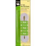 Dritz NON-ROLL ELASTIC White 3/8" 2yd.