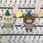 Teddy Bear BIRTHDAY Die Cut Embellishment