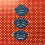 Corona FACE MASK Covid-19 Quarantine Scrapbook DieCuts 3.5” - Image 13