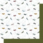 Echo Park DREAM BIG LITTLE BOY 12”X12" Scrapbook Paper - Image 2