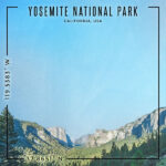 USA YOSEMITE NP 12"X12" DS National Park Scrapbook Paper - Image 2
